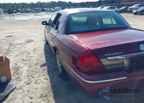 2008 Mercury Grand Marquis Gs from USA, damaged, VIN 2MEFM74V48X610427